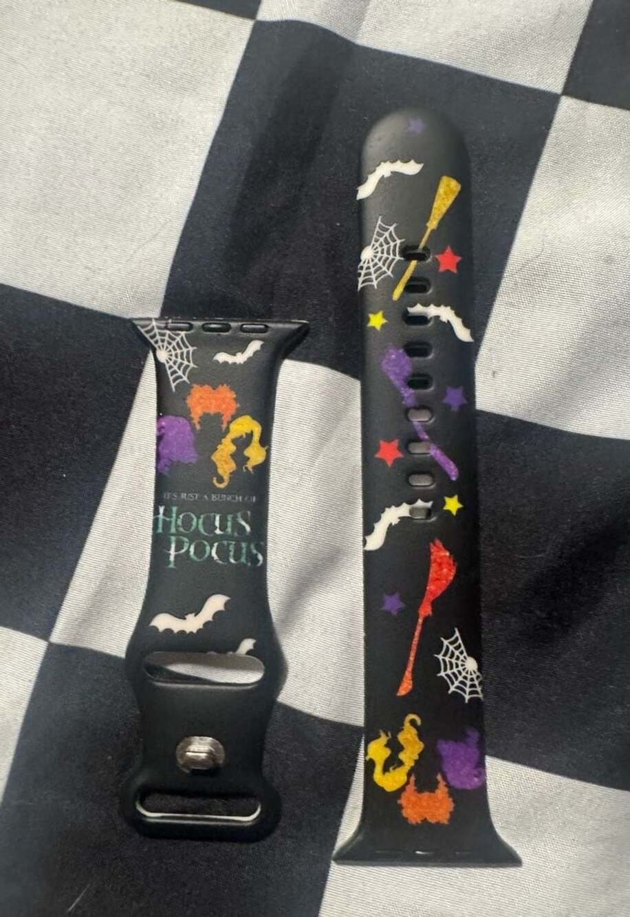 Hocus Pocus Apple Watch Band Black Halloween 42/44/45/49mm